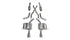 Corsa Sport Cat-Back Exhaust 11+ Dodge Durango 5.7L
